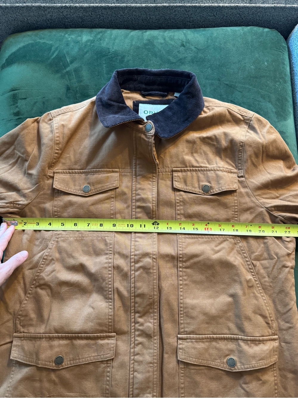Orvis Tan Barn Jacket - Picture 3 of 4